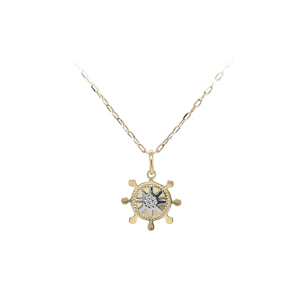 Gold Pendant Rudder