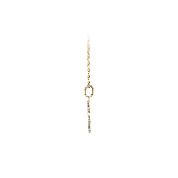 Pendant Rudder made of Combination Gold