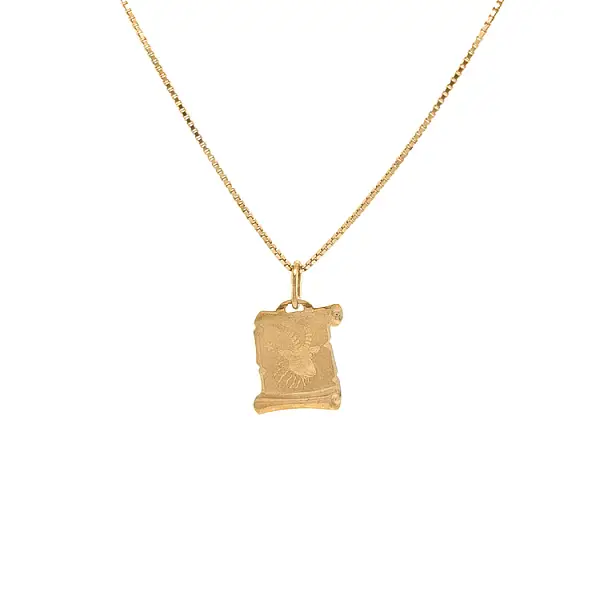 Gold Pendant Sign of the Capricorn