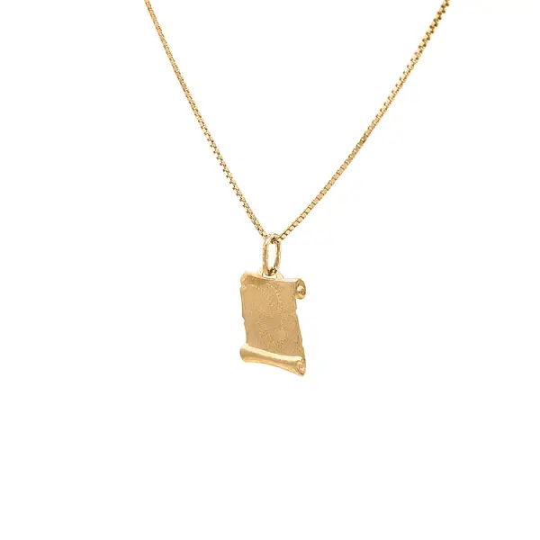 Gold Pendant Sign of the Capricorn