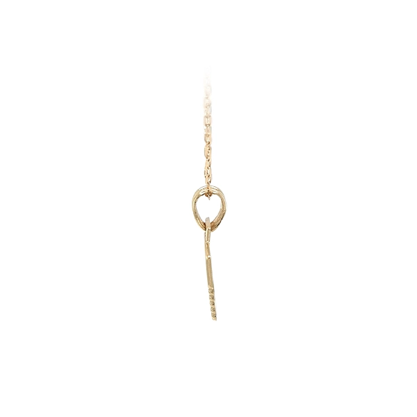 Gold Pendant Gemini