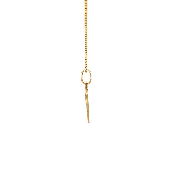 Gold Pendant Aquarius