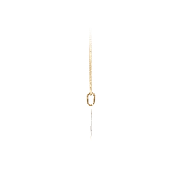 Gold Pendant Letter E