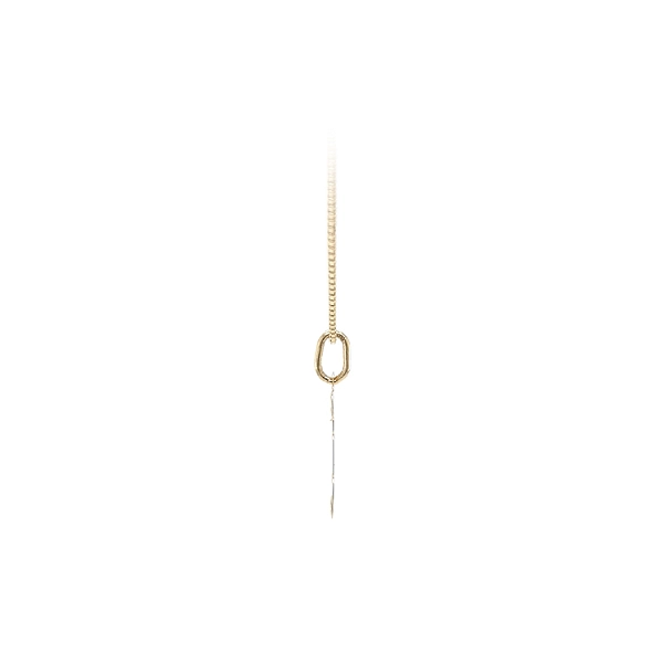 Gold Pendant Letter D