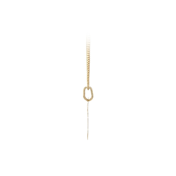 Gold Pendant Letter V