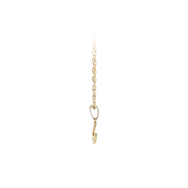 Gold Pendant Letter U