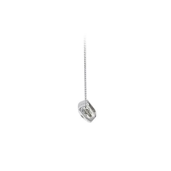 Pendant with White Gold Zircons