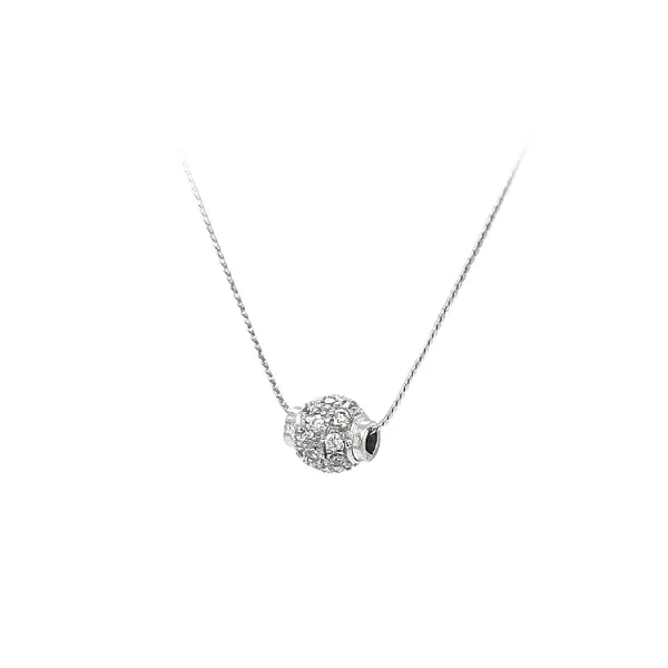 Pendant Ball with Zircons