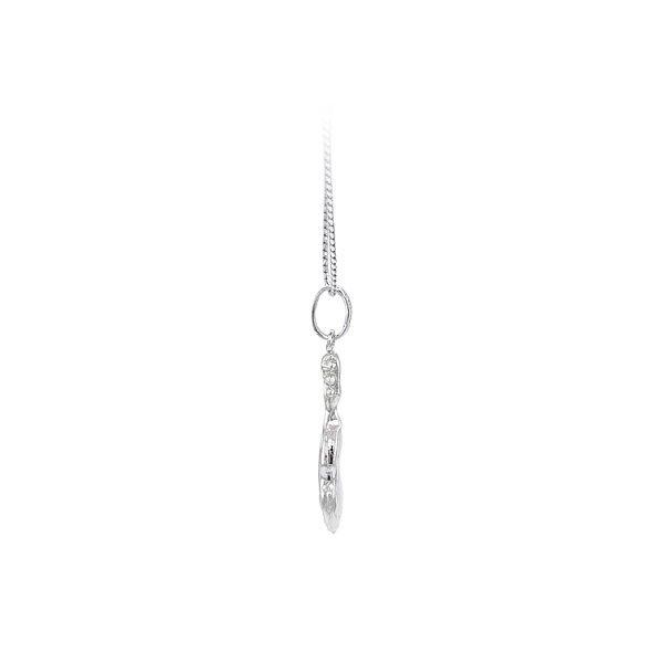 Pendant White Gold Violin