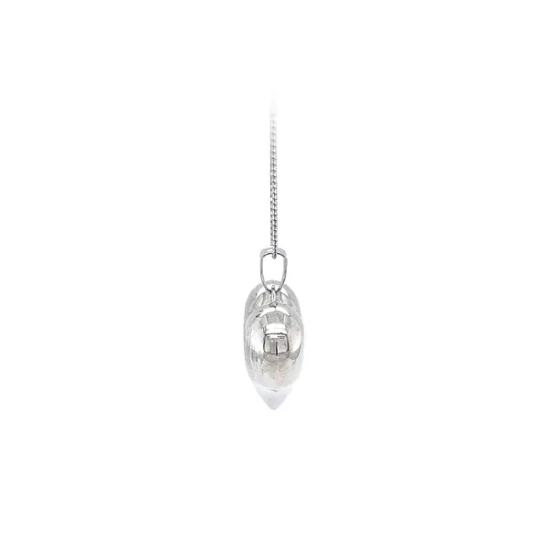Pendant Heart of White Gold