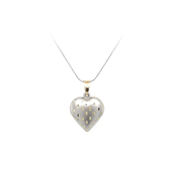 Pendant Heart of Gold Combination