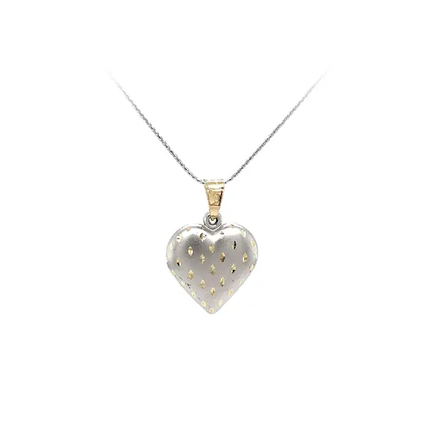 Pendant Heart of Gold Combination