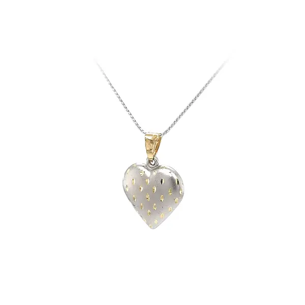 Pendant Heart of Gold Combination