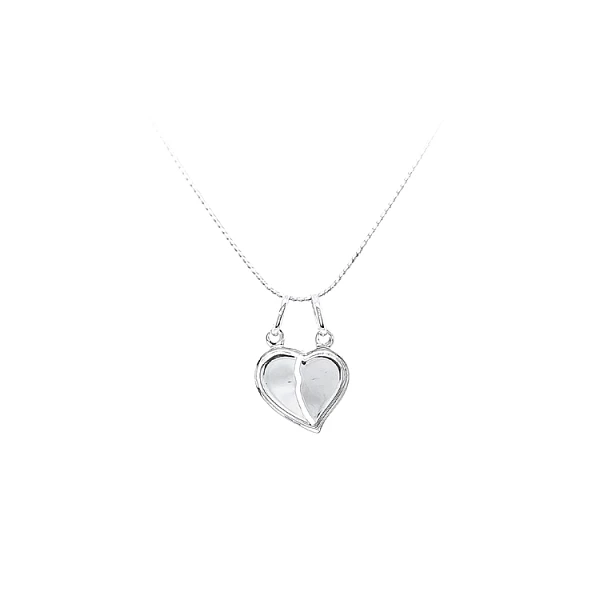 Pendant Heart for Two for Engraving