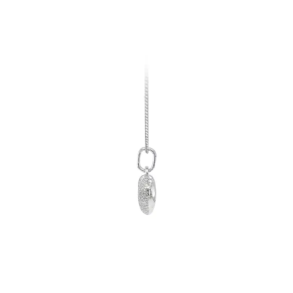 Pendant Heart of White Gold