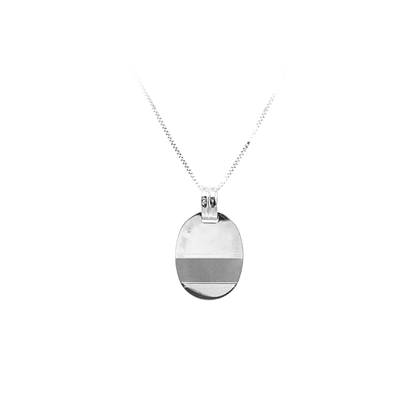 Engraving plate made of White Gold