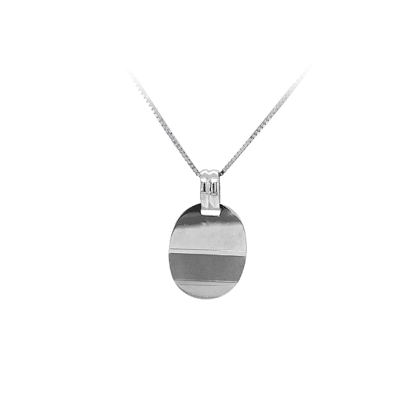 Engraving plate made of White Gold