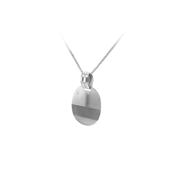 Engraving plate made of White Gold