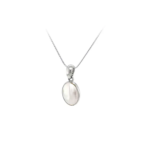 Pendant with White Gold Pearl