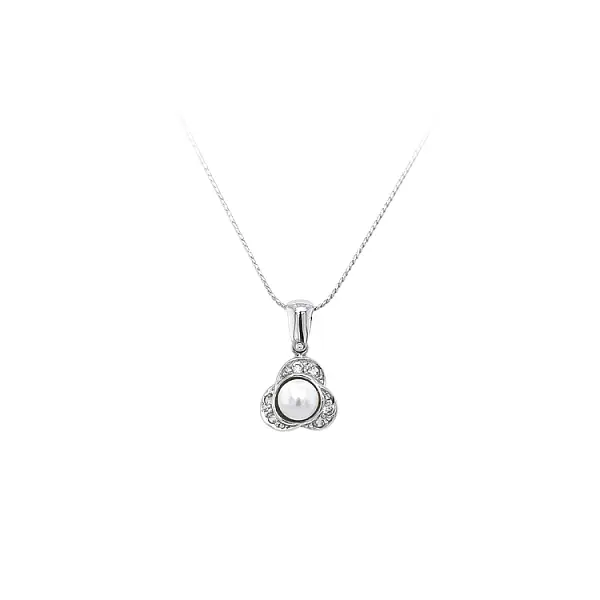 Pendant with White Gold Pearl