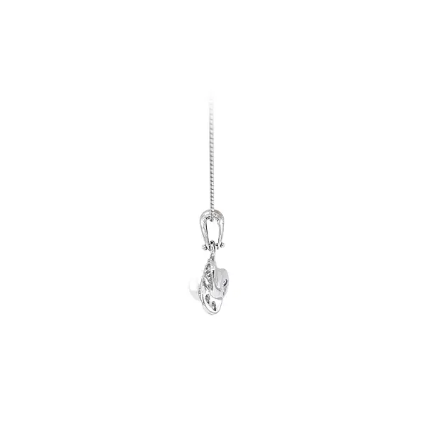 Pendant with White Gold Pearl