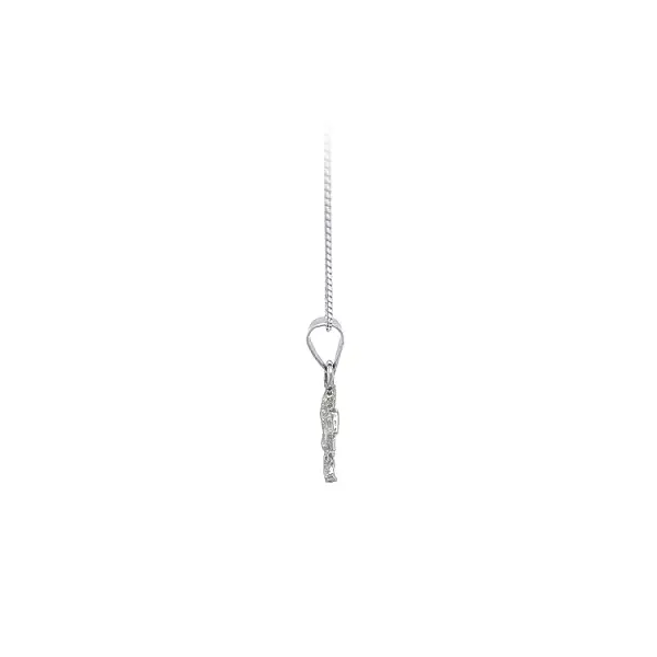 Pendant Sign of the Sagittarius made of White Gold