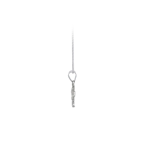 Pendant Sign of the Sagittarius made of White Gold