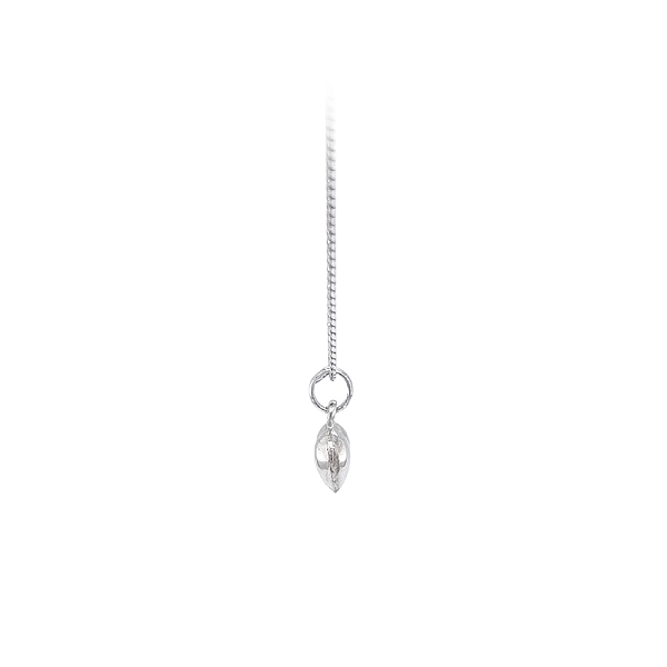 Pendant Heart of White Gold