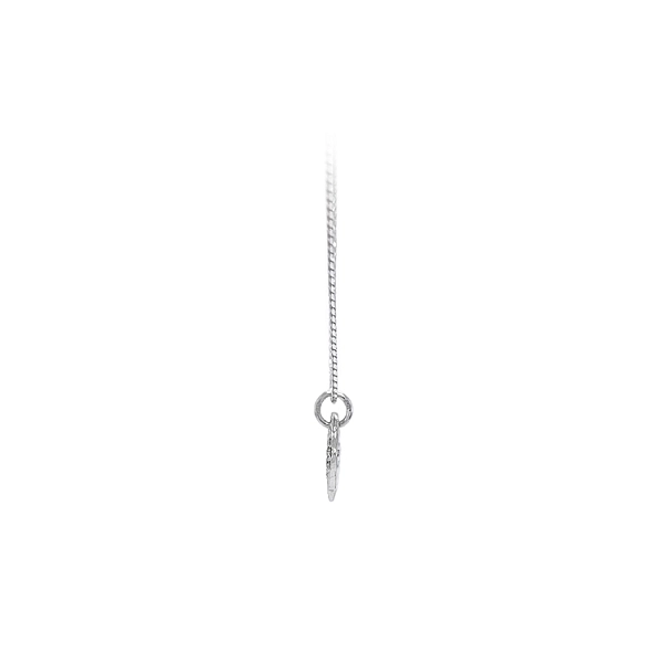 Pendant Fish with White Gold Zircons