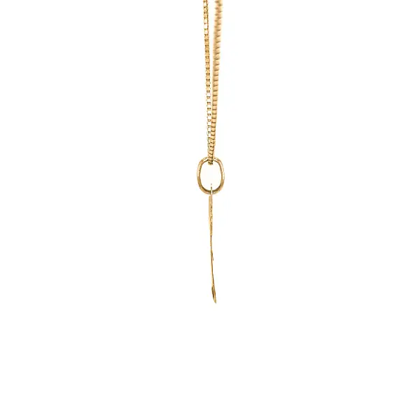 Gold Pendant Aquarius