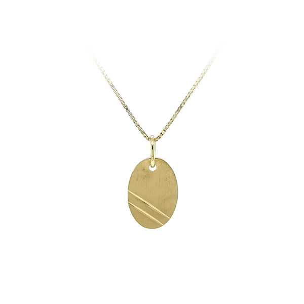 Gold Medallion for Engraving