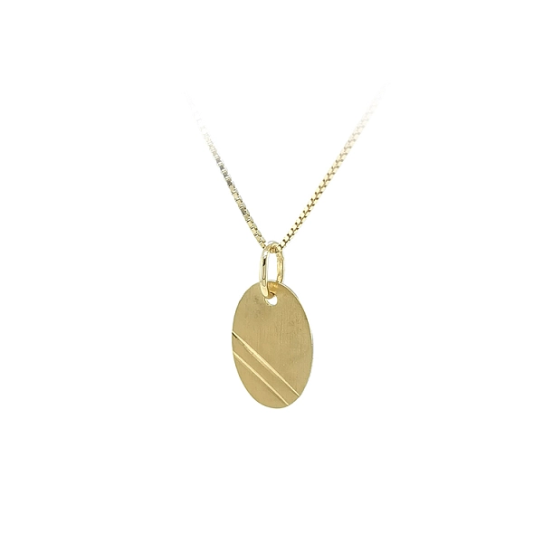 Gold Medallion for Engraving