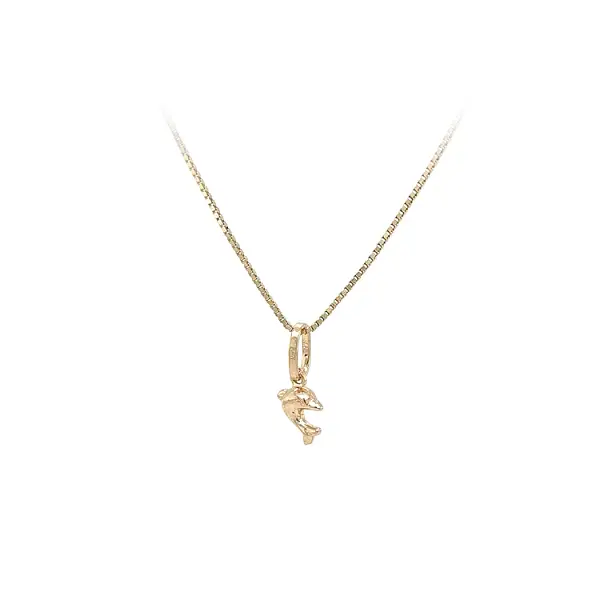 Golden Dolphin Pendant