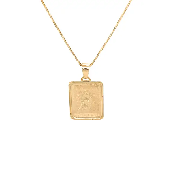 Gold Pendant Sign of the Virgin
