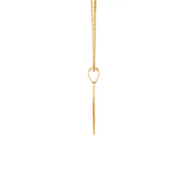 Gold Pendant Sign of the Virgin