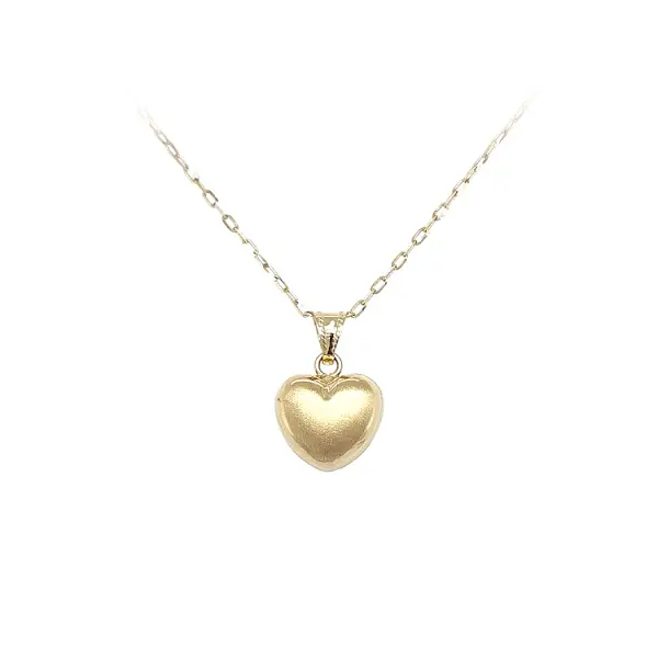 Gold Pendant Heart