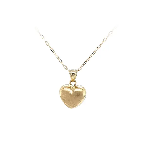 Gold Pendant Heart