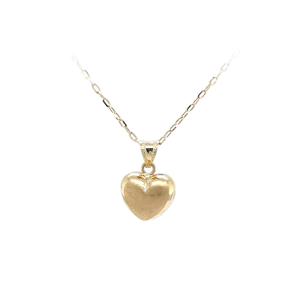 Gold Pendant Heart