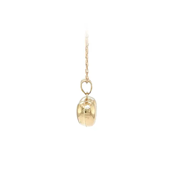 Gold Pendant Heart
