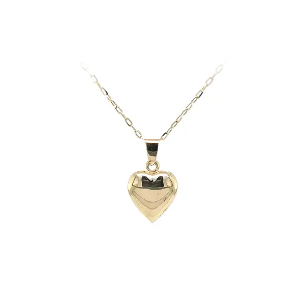 Gold Pendant Heart