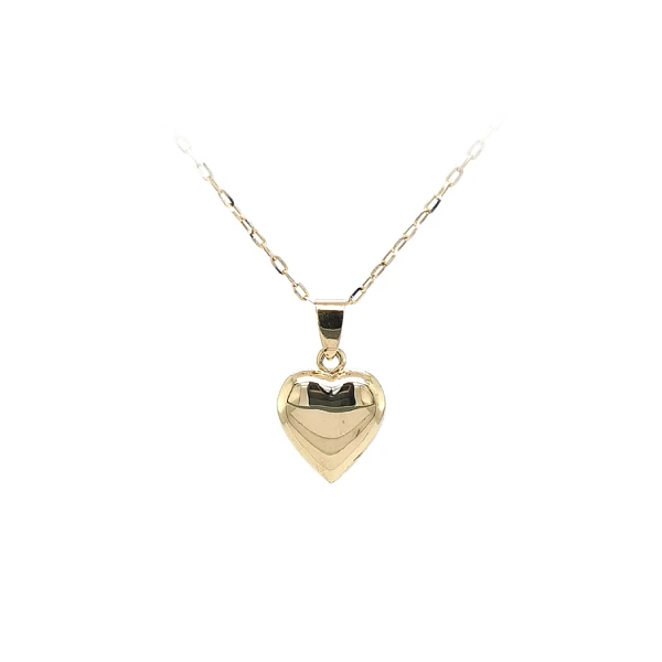Gold Pendant Heart