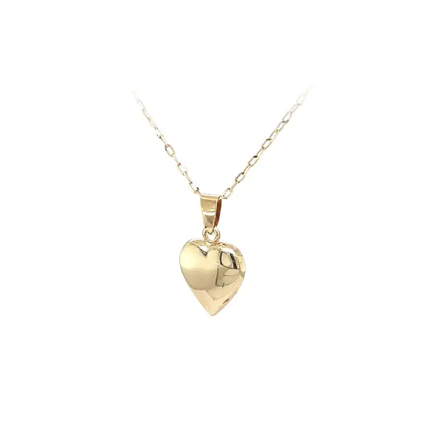 Gold Pendant Heart