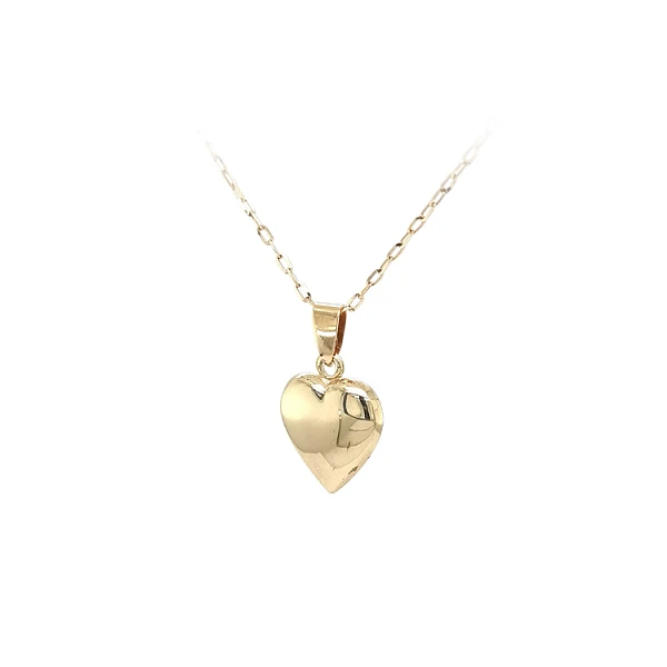 Gold Pendant Heart