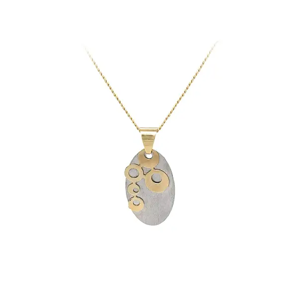Gold Pendant made of Combined Gold