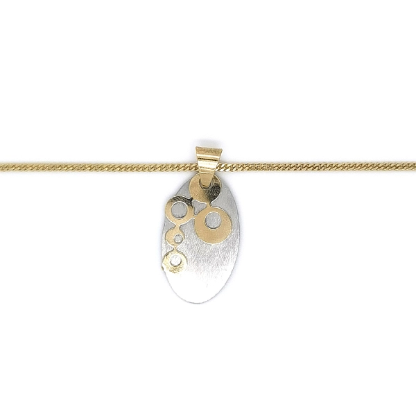 Gold Pendant made of Combined Gold