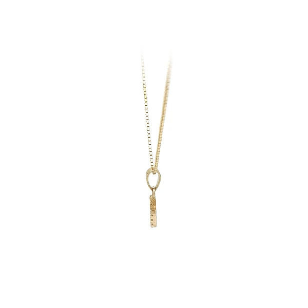 Gold Pendant Letter U