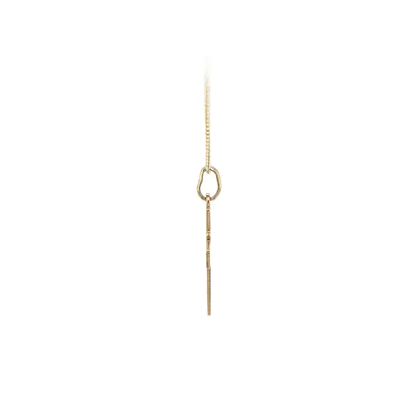 Gold Pendant Cross with Jesus Christ