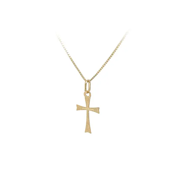 Gold Cross Pendant