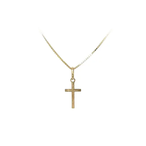 Gold Cross Pendant