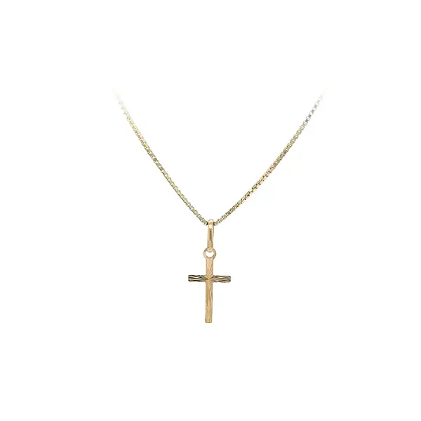 Gold Cross Pendant